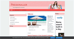 Desktop Screenshot of preisknaller.de